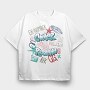 Gaminer Never Die Afk Gg Street Style, Tricou Oversize Barbati (Unisex)