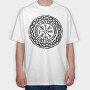 Viking Compass Odin, Tricou Oversize Barbati (Unisex)