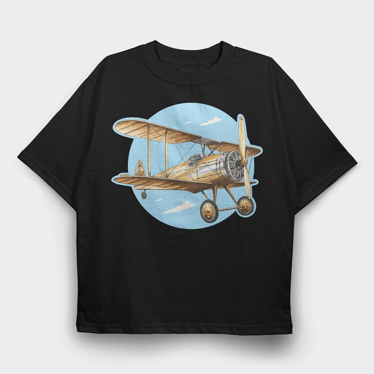 Older Glider, Tricou Oversize Barbati (Unisex)