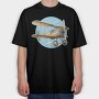 Older Glider, Tricou Oversize Barbati (Unisex)