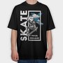 Skate Your Dreams, Tricou Oversize Barbati (Unisex)