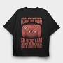 Gaming Quote, Tricou Oversize Barbati (Unisex)