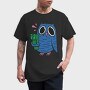 Crazy Owl Gun, Tricou Barbati (Unisex)