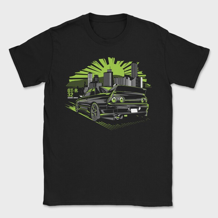 Godzilla GT R R32, Tricou Barbati (Unisex)