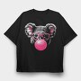 Koala Bubblegum Monochrome Sunglasses Pink, Tricou Oversize Barbati (Unisex)
