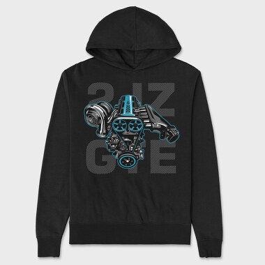 2JZ GTE, Hanorac Oversize Barbati (Unisex)