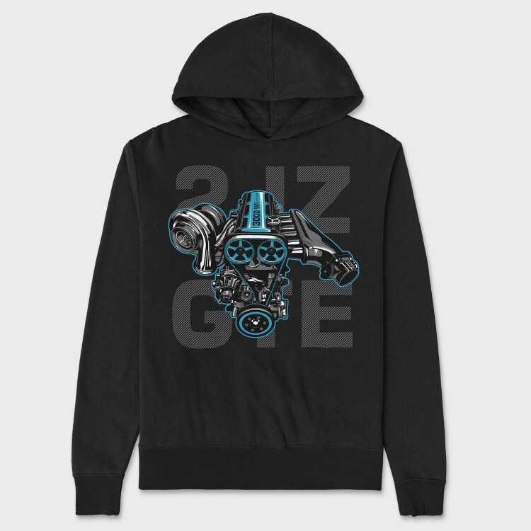 2JZ GTE, Hanorac Oversize Barbati (Unisex)