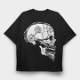 Viking Skull 2, Tricou Oversize Barbati (Unisex)