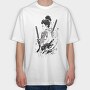 Geisha Girl, Tricou Oversize Barbati (Unisex)