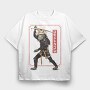 Komodo Samurai, Tricou Oversize Barbati (Unisex)