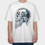 Viking Skull 5, Tricou Oversize Barbati (Unisex)