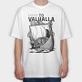 Viking Valhalla, Tricou Oversize Barbati (Unisex)