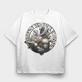 Viking Wolf, Tricou Oversize Barbati (Unisex)