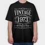 Vintage Birthday, Tricou Oversize Barbati (Unisex)