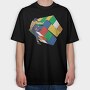 Cube Climber, Tricou Oversize Barbati (Unisex)