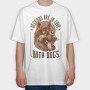 Legend Are in Love With Dogs, Tricou Oversize Barbati (Unisex)