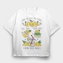 Lemons Life Joke, Tricou Oversize Barbati (Unisex)