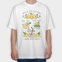 Lemons Life Joke, Tricou Oversize Barbati (Unisex)