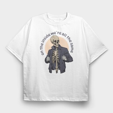 Skelletonj Acket, Tricou Oversize Barbati (Unisex)