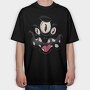 Monster Face 01, Tricou Oversize Barbati (Unisex)