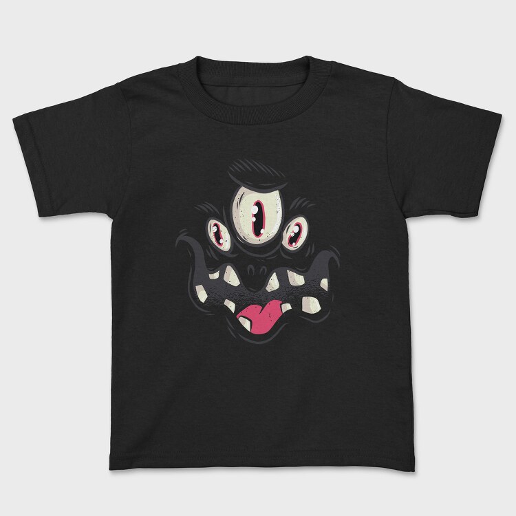 Monster Face 01, Tricou Copii
