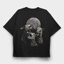 Goats Moon, Tricou Oversize Barbati (Unisex)