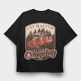Life Is Better When Youre Camping, Tricou Oversize Barbati (Unisex)