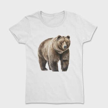 Bear Standing Pose, Tricou Femei