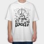 Life Is Too Short to Wait, Tricou Oversize Barbati (Unisex)