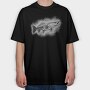 Pike Fish, Tricou Oversize Barbati (Unisex)