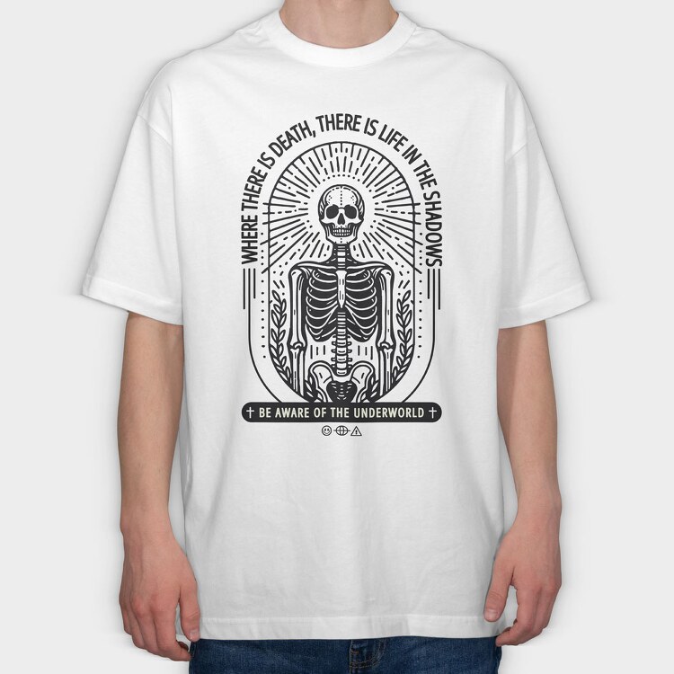 Life Shadows, Tricou Oversize Barbati (Unisex)