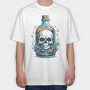 Skull Poison, Tricou Oversize Barbati (Unisex)