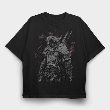 Warriors Word Armor, Tricou Oversize Barbati (Unisex)