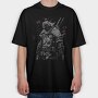 Warriors Word Armor, Tricou Oversize Barbati (Unisex)