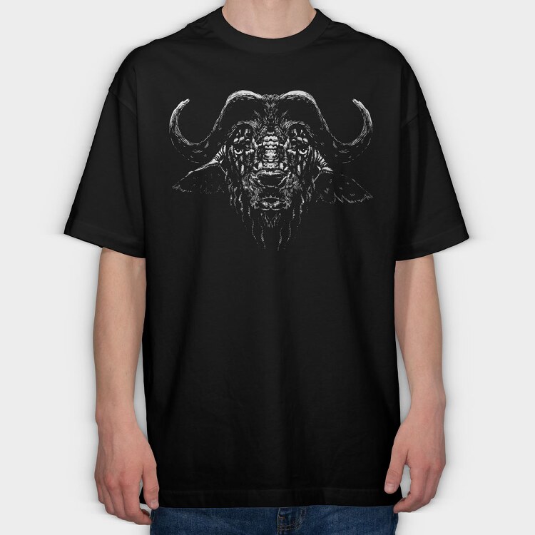 Water Buffalo, Tricou Oversize Barbati (Unisex)