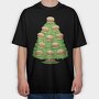 Burger Tree, Tricou Oversize Barbati (Unisex)