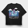 Got Lost in the 80S, Tricou Oversize Barbati (Unisex)