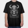Skull Viking Warrior, Tricou Oversize Barbati (Unisex)