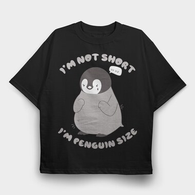 Little Penguin, Tricou Oversize Barbati (Unisex)