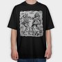 Dance Macabre, Tricou Oversize Barbati (Unisex)