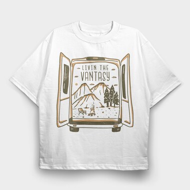 Livin the Vantasy, Tricou Oversize Barbati (Unisex)