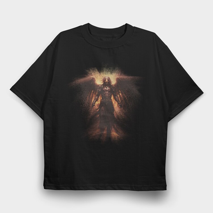 Dark Angel, Tricou Oversize Barbati (Unisex)
