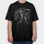 Grim Reaper Scythe, Tricou Oversize Barbati (Unisex)