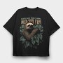 Sloth Plants, Tricou Oversize Barbati (Unisex)