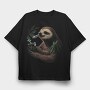 Sloth Pot, Tricou Oversize Barbati (Unisex)