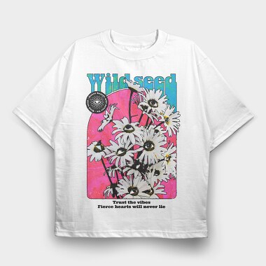 Wild Seed, Tricou Oversize Barbati (Unisex)