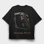 Grinning Death, Tricou Oversize Barbati (Unisex)