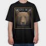 Grizzly Bear Face, Tricou Oversize Barbati (Unisex)