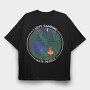 Love Camping Hate People, Tricou Oversize Barbati (Unisex)