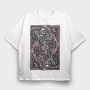 Death Card, Tricou Oversize Barbati (Unisex)